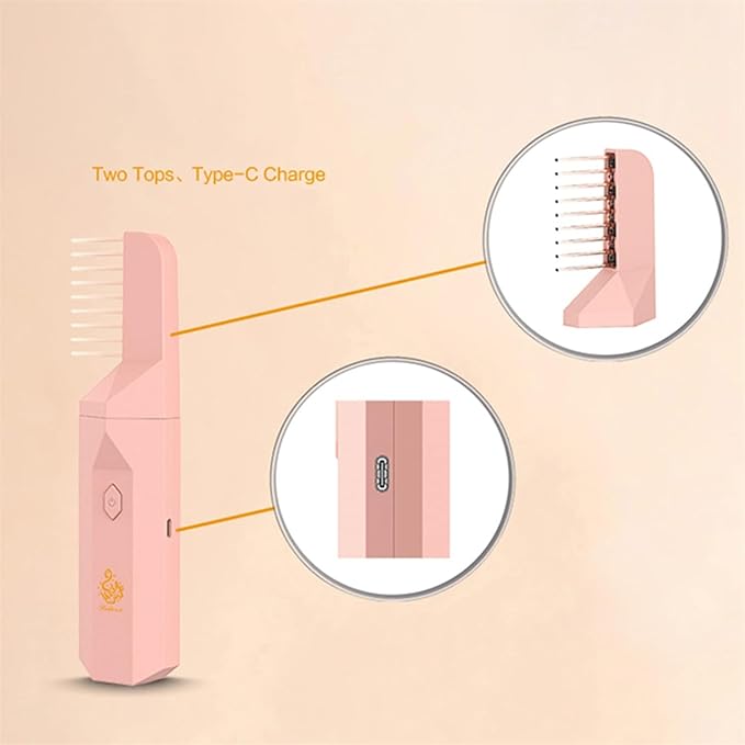 Electric Hair Brush Incense Burner for Bakhoor