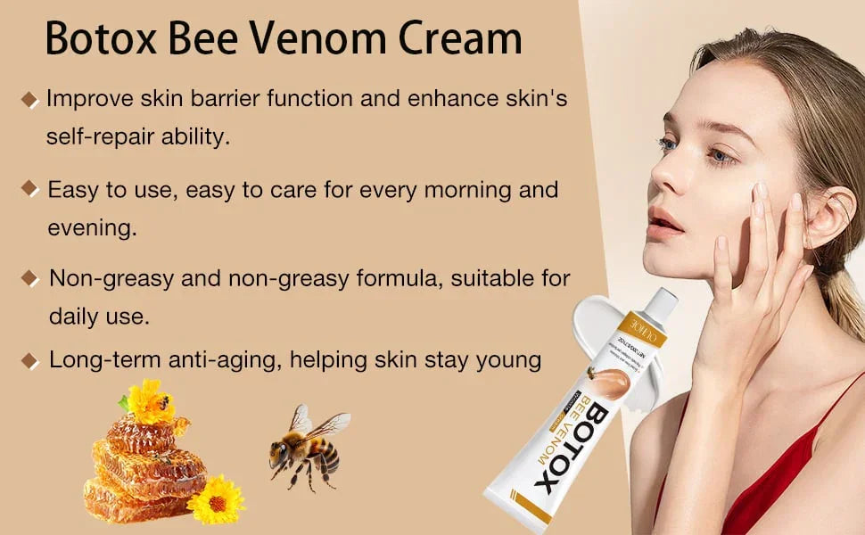 Botox Bee Venom Wrinkle Cream – Anti-aging & Moisturizing Formula