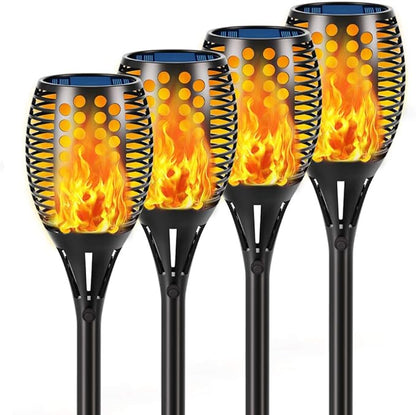 Solar Torch Light Upgraded-42.9 inches Flickering Flames