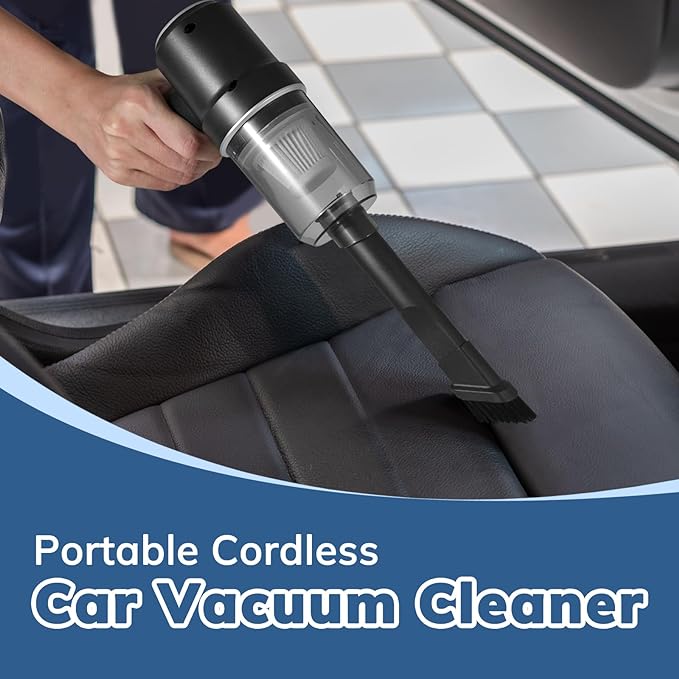 2 in 1  Handheld Car Vacuum Cleaner