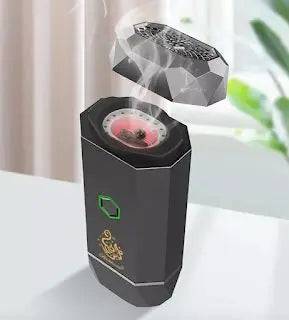 Electric Hair Brush Incense Burner for Bakhoor